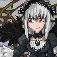 Suigintou from Rozen Maiden